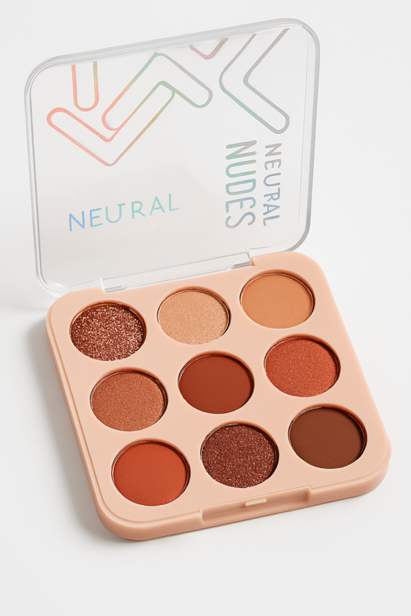 Pearl Nakshatra 9 Shades Nude Eye Makeup Palette – Matte & Shimmer Eyeshadow for Natural & Glam Looks