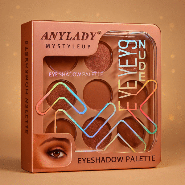 Pearl Nakshatra 9 Shades Nude Eye Makeup Palette – Matte & Shimmer Eyeshadow for Natural & Glam Looks - Image 2