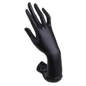 Black Mannequin Hand Display Stand for Jewellery – Rings, Chains, Bracelets & Bangles (10-12 Inch)