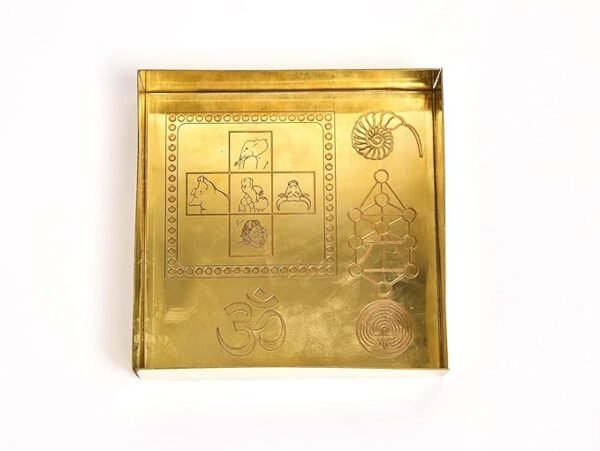 Vastu Manjusha Box (Empty)– Brass Energy Correction Box for Home, Office & Temple | Vastu Dosh Nivaran Box for Wealth, Harmony & Positive Energy Activation - Image 2