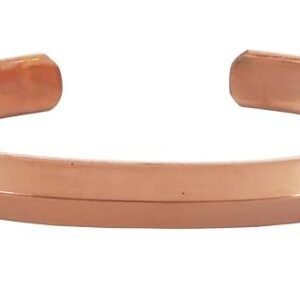 Pure Copper Adjustable Kada Bracelet – Unisex Healing Kada for Men & Women | Energy Wellness Bangle for Pain Relief & Blood Circulation