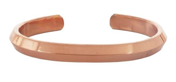 Pure Copper Adjustable Kada Bracelet – Unisex Healing Kada for Men & Women | Energy Wellness Bangle for Pain Relief & Blood Circulation