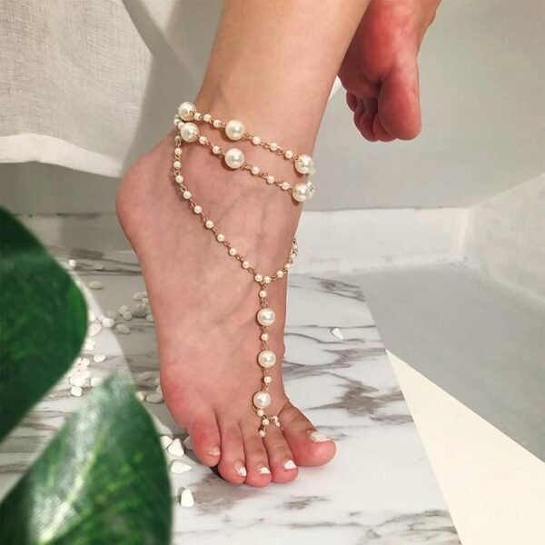 Natural Crystal Healing Anklet for Women & Girls – Energy Balancing Reiki Stone Anklet for Positivity, Protection & Style - Image 8