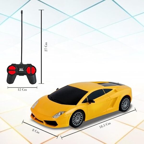 High-Speed Remote Control Car – Rechargeable RC Racing Car with LED Lights & 2.4GHz Controller for Kids - Pack Of 1 - Image 5