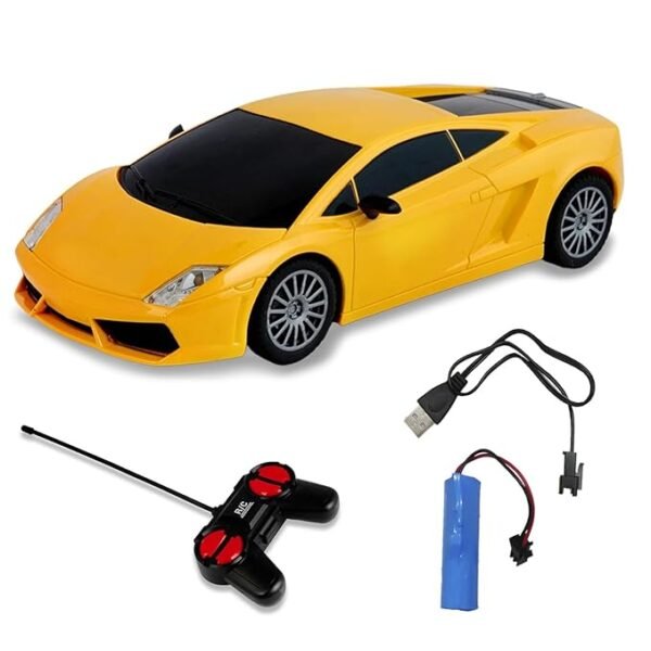 High-Speed Remote Control Car – Rechargeable RC Racing Car with LED Lights & 2.4GHz Controller for Kids - Pack Of 1 - Image 7