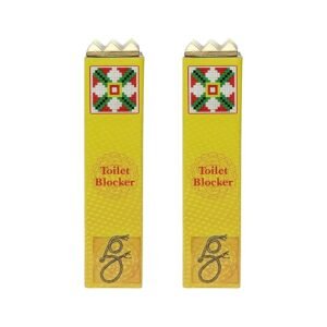 Vastu Toilet Blocker Set - 2 | Toilet Negative Energy Blocker | Vastu Entrance Blocker | Size- 4 Inches Approx | Vastu Door Blocker |Vastu Entry Blocker for All Direction