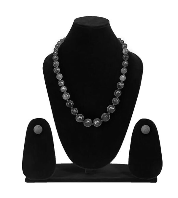 Jewellery Mannequin, Dummy Velvet Finish Necklace Display Stand - 10 Inch - Image 4